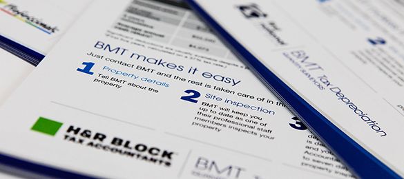 BMT co-branded brochures